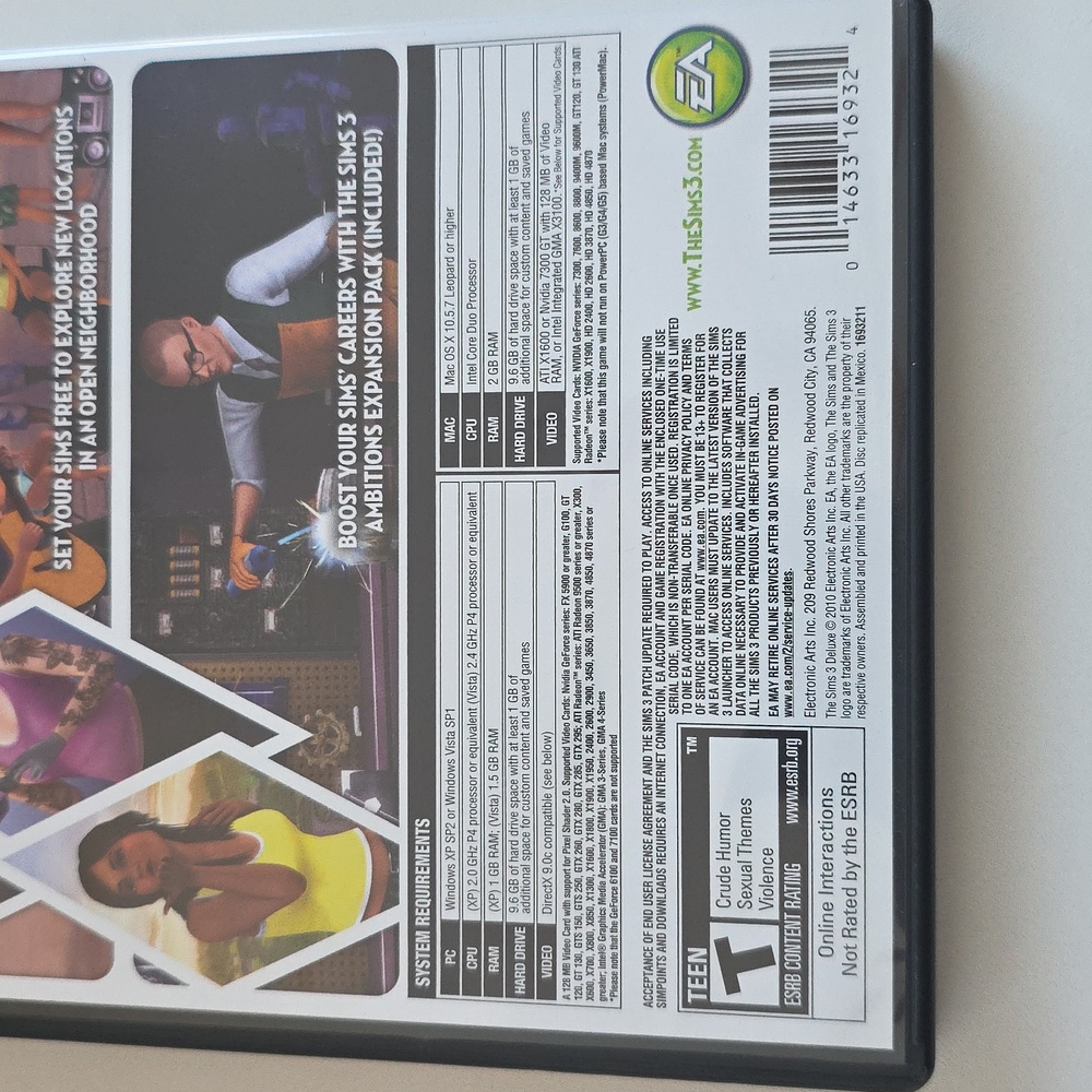 The Sims 3 Deluxe PC Collection - Ambitions, Pets, Generations, Town Life, Loft - Picture 2 of 12